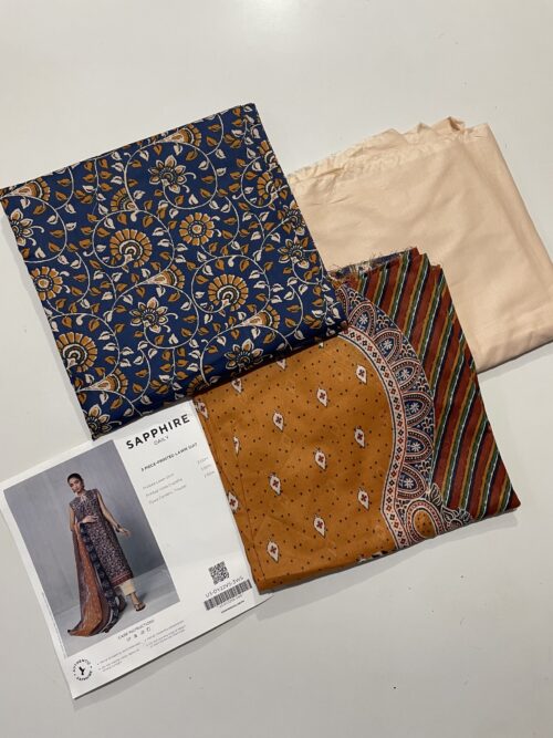 U SAPPHIRE Printed Lawn Suits For Women And Girls.