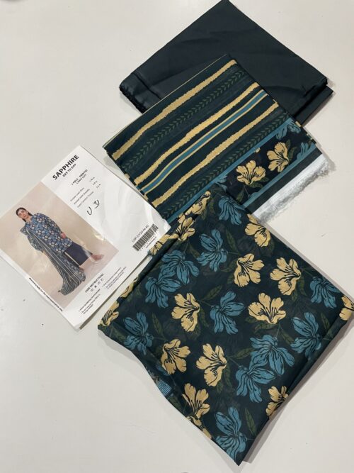 U31 SAPPHIRE Printed Lawn Suits For Women And Girls.