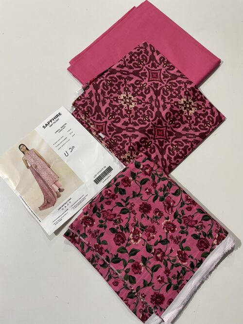 U30 SAPPHIRE Printed Lawn Suits For Women And Girls.