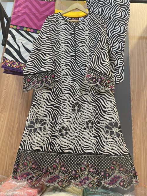 289 Original 3pcs Bin Saeed brand ready made suit