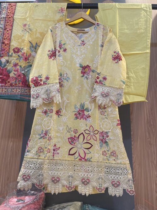 266 Original 3pcs Bin Saeed brand ready made suit