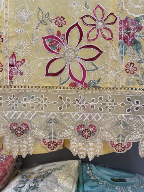 266 Original 3pcs Bin Saeed brand ready made suit - Image 2