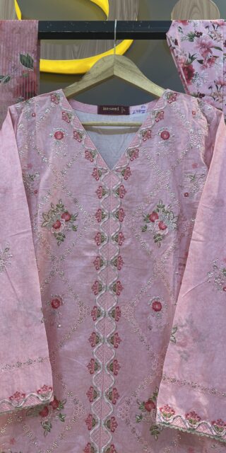 298 Original 3pcs Bin Saeed brand ready made suit