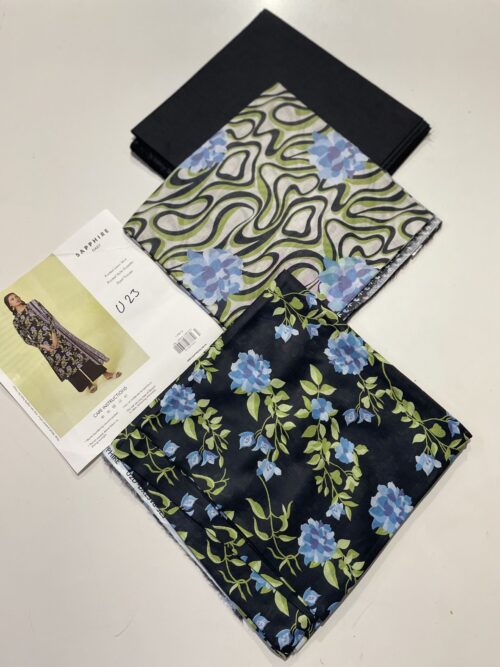U23 SAPPHIRE Printed Lawn Suits