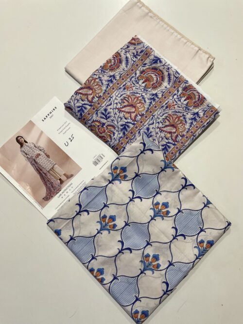 U25 SAPPHIRE Printed Lawn Suits
