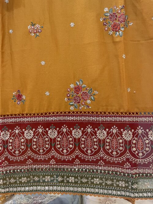 276 Original 3pcs Bin Saeed brand ready made suit - Image 5