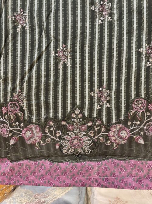 318 Original 3pcs Bin Saeed brand ready made suit - Image 6