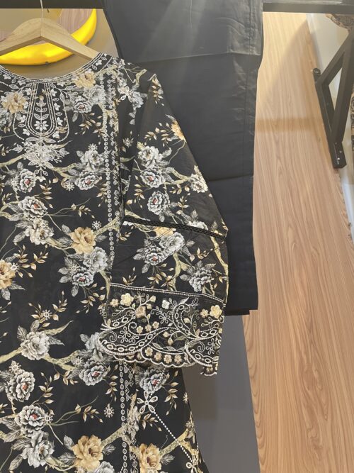 281 Original 3pcs Bin Saeed brand ready made suit - Image 3