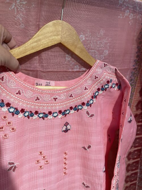 201 Original 3pcs Bin Saeed brand ready made suit - Image 2